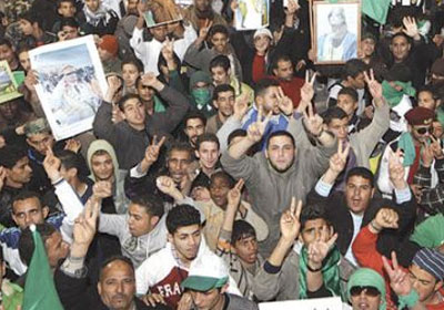 مظاهرات فى ليبيا  -  ارشيفية